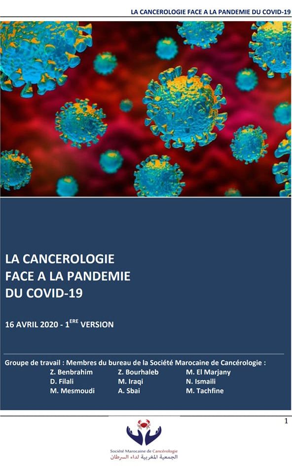 LE CANCEROLOGUE FACE A LA PANDEMIE COVID 19